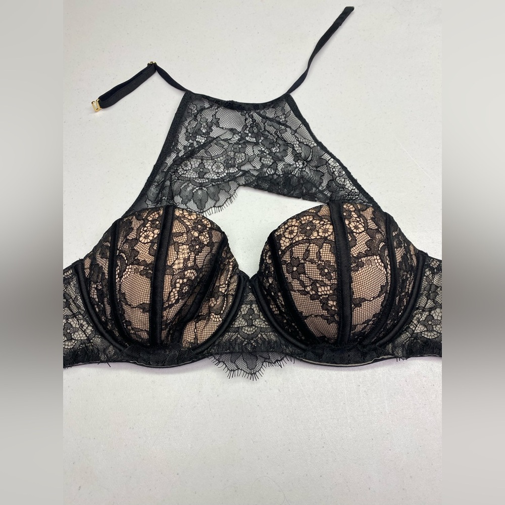 VS BLK/TAN Very Sexy Unlined Balconette, 32DD *P1102